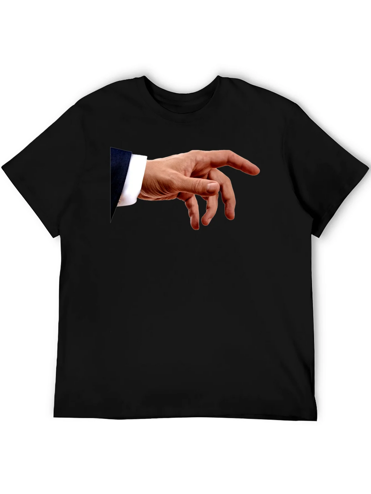 Michelangelos Creation of Adam Hand Graphic T-Shirt product image 5