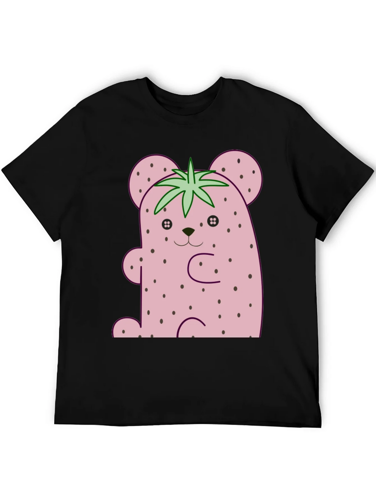 Strawberry Bear Graphic Tee - Cute Kawaii Style Shirt product image 5