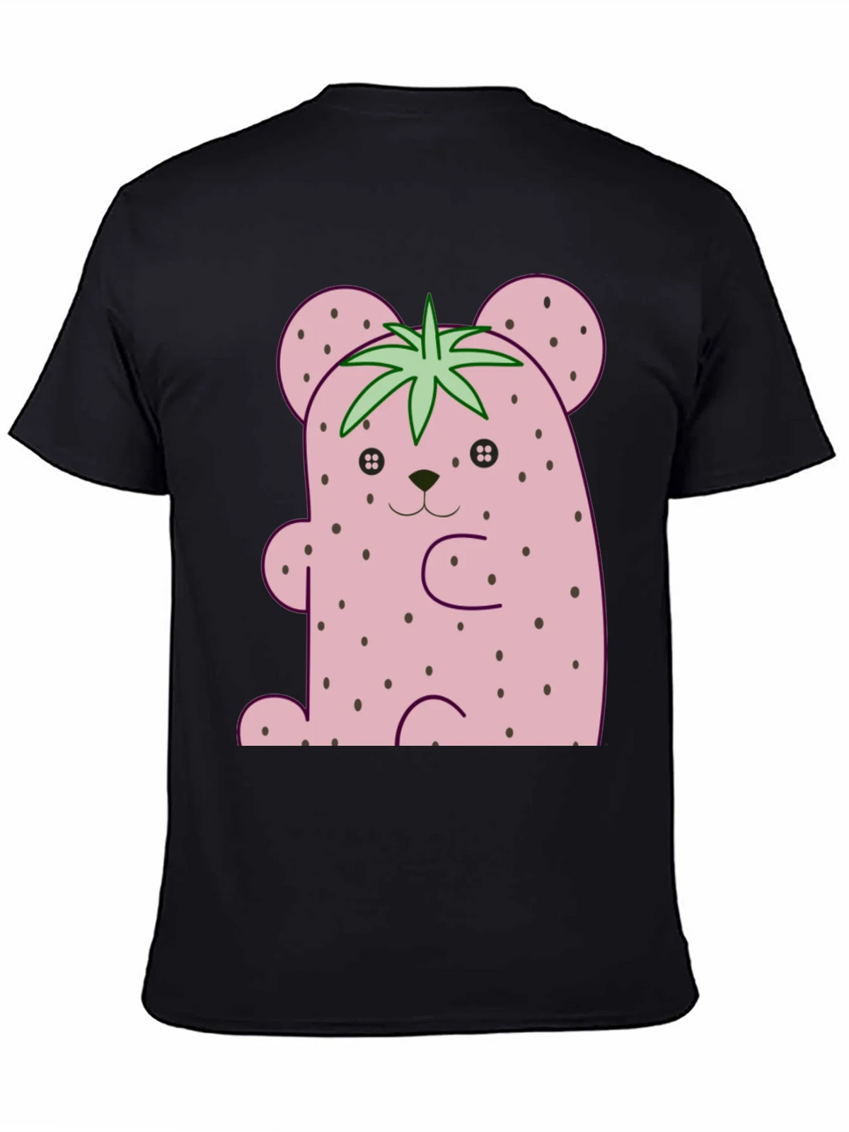 Strawberry Bear Graphic Tee - Cute Kawaii Style Shirt product image 4