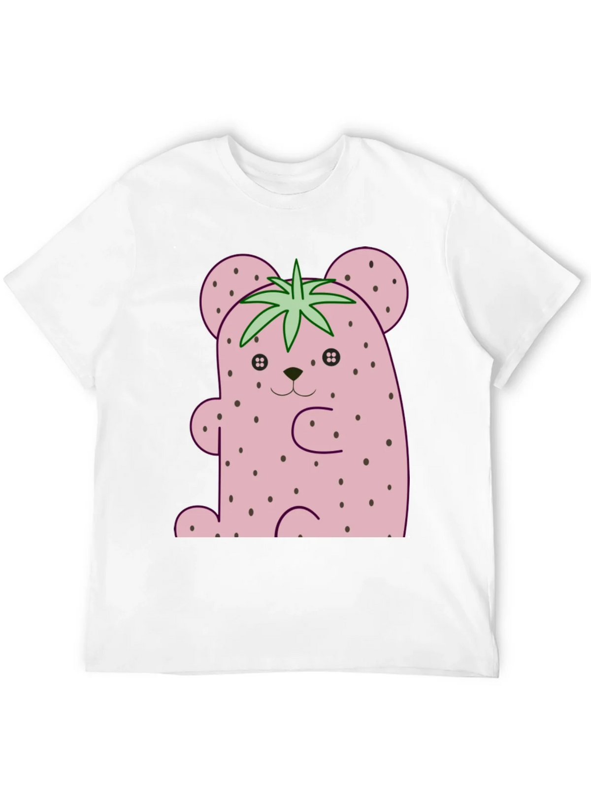 Strawberry Bear Graphic Tee - Cute Kawaii Style Shirt product image 11