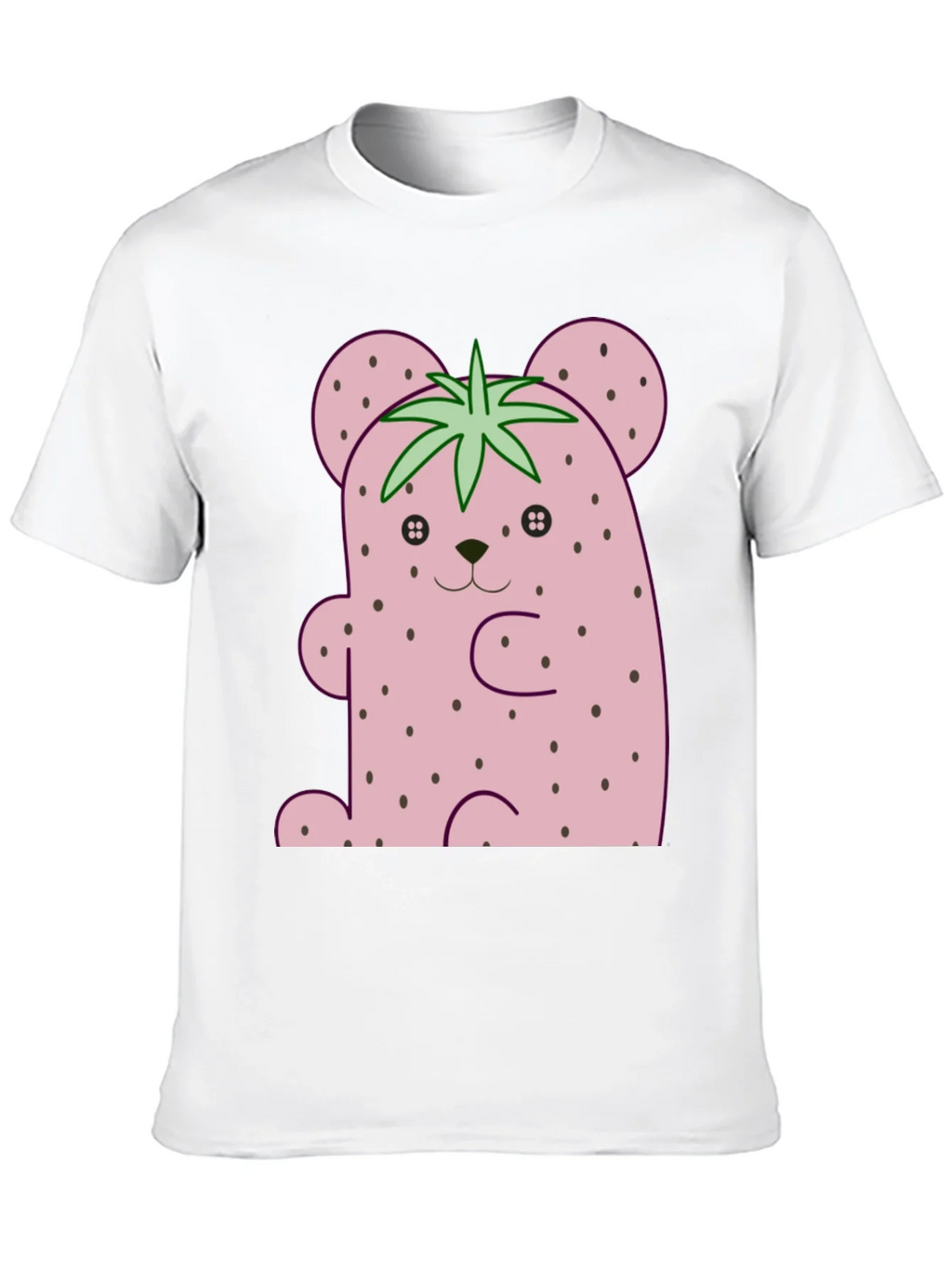 Strawberry Bear Graphic Tee - Cute Kawaii Style Shirt product image 9
