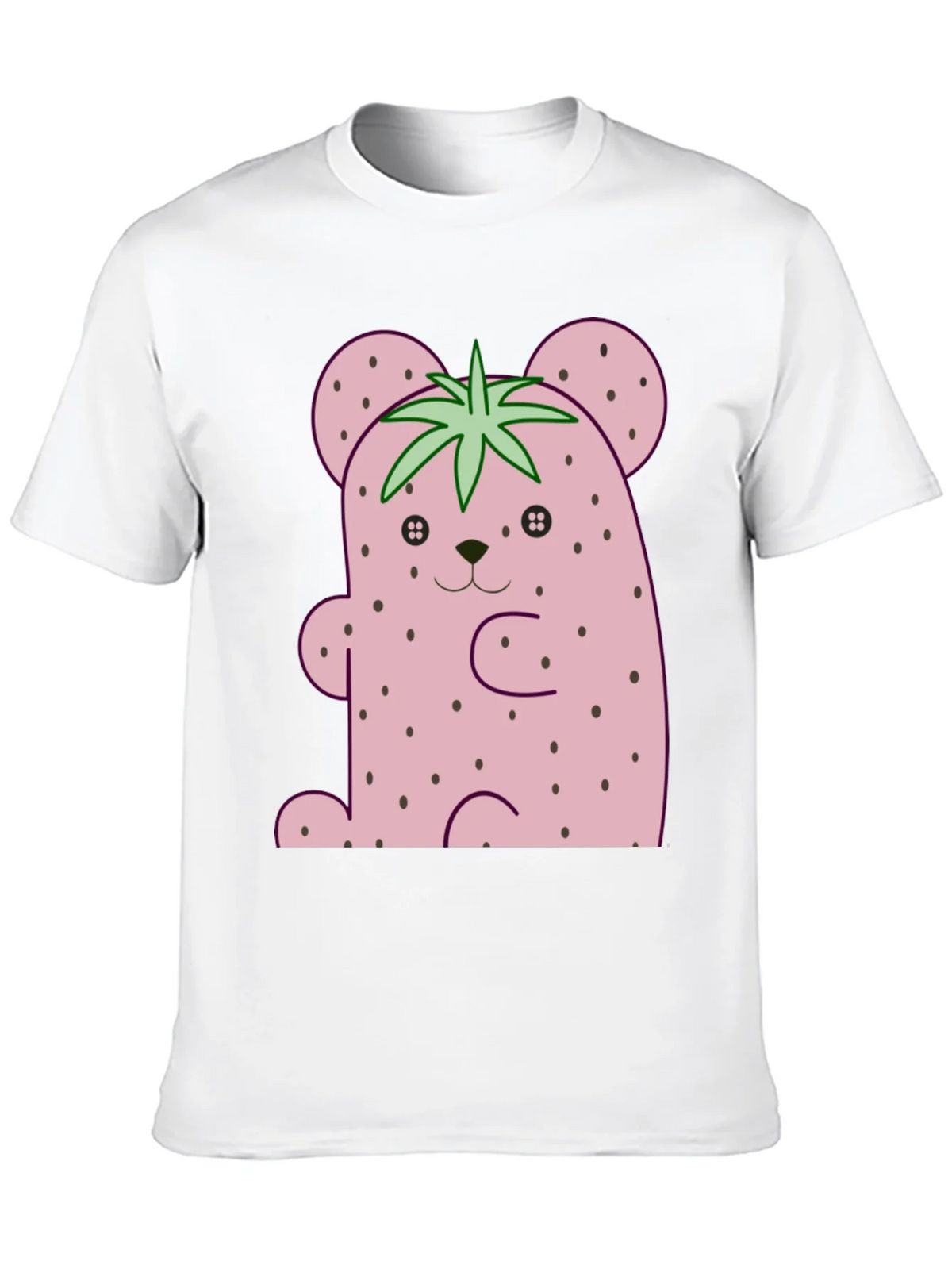 Strawberry Bear Graphic Tee - Cute Kawaii Style Shirt product image 9