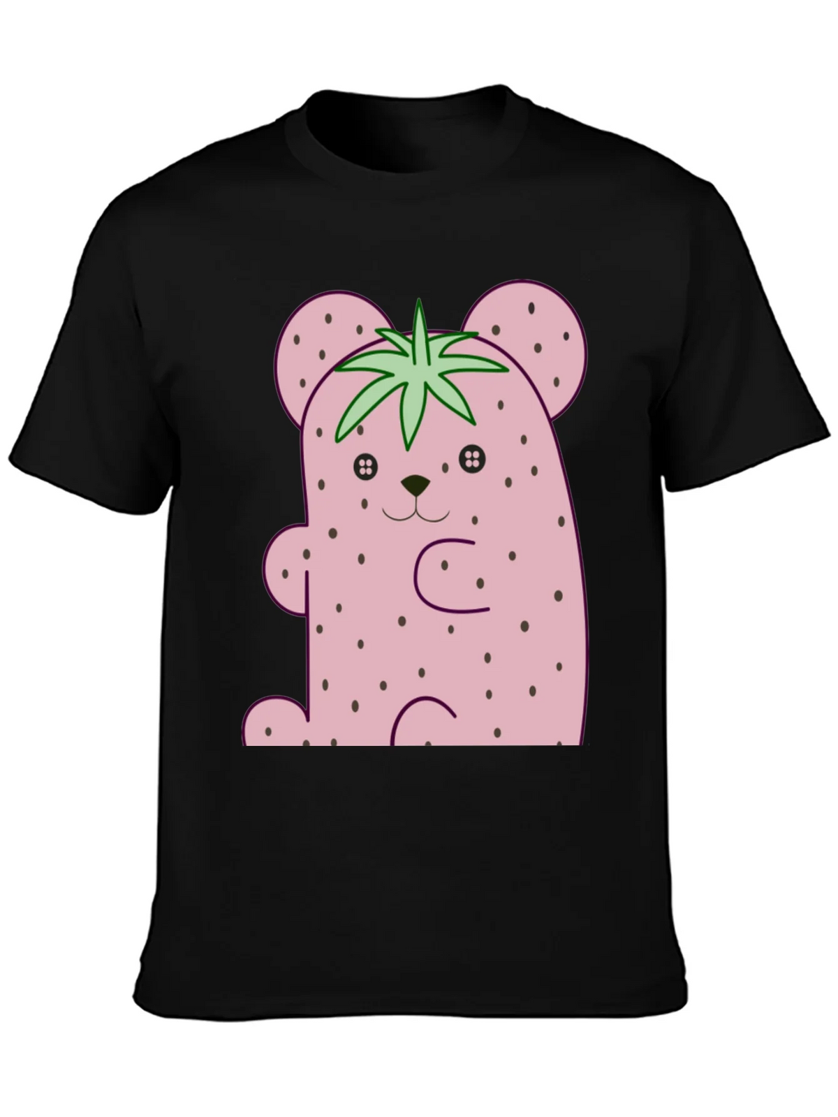 Strawberry Bear Graphic Tee - Cute Kawaii Style Shirt product image 3