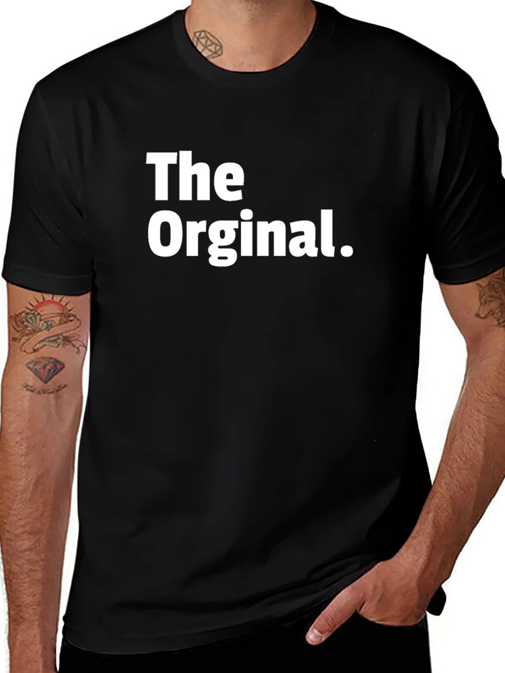 The Orginal. Black T-Shirt product image 1