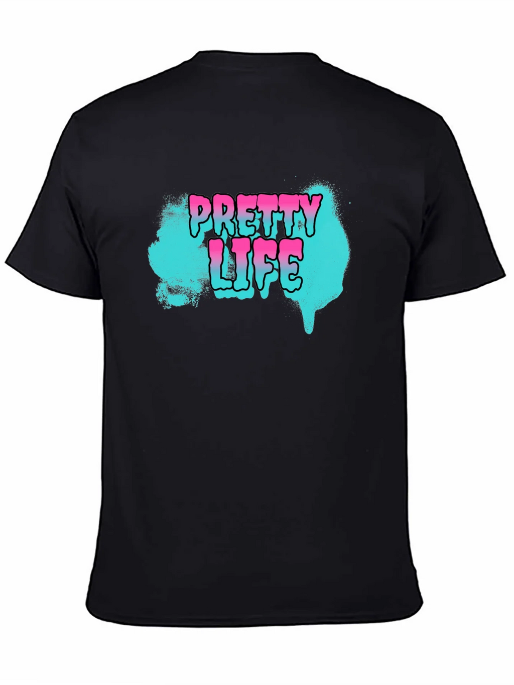 Pretty Life Graphic T-Shirt - Black product image 4