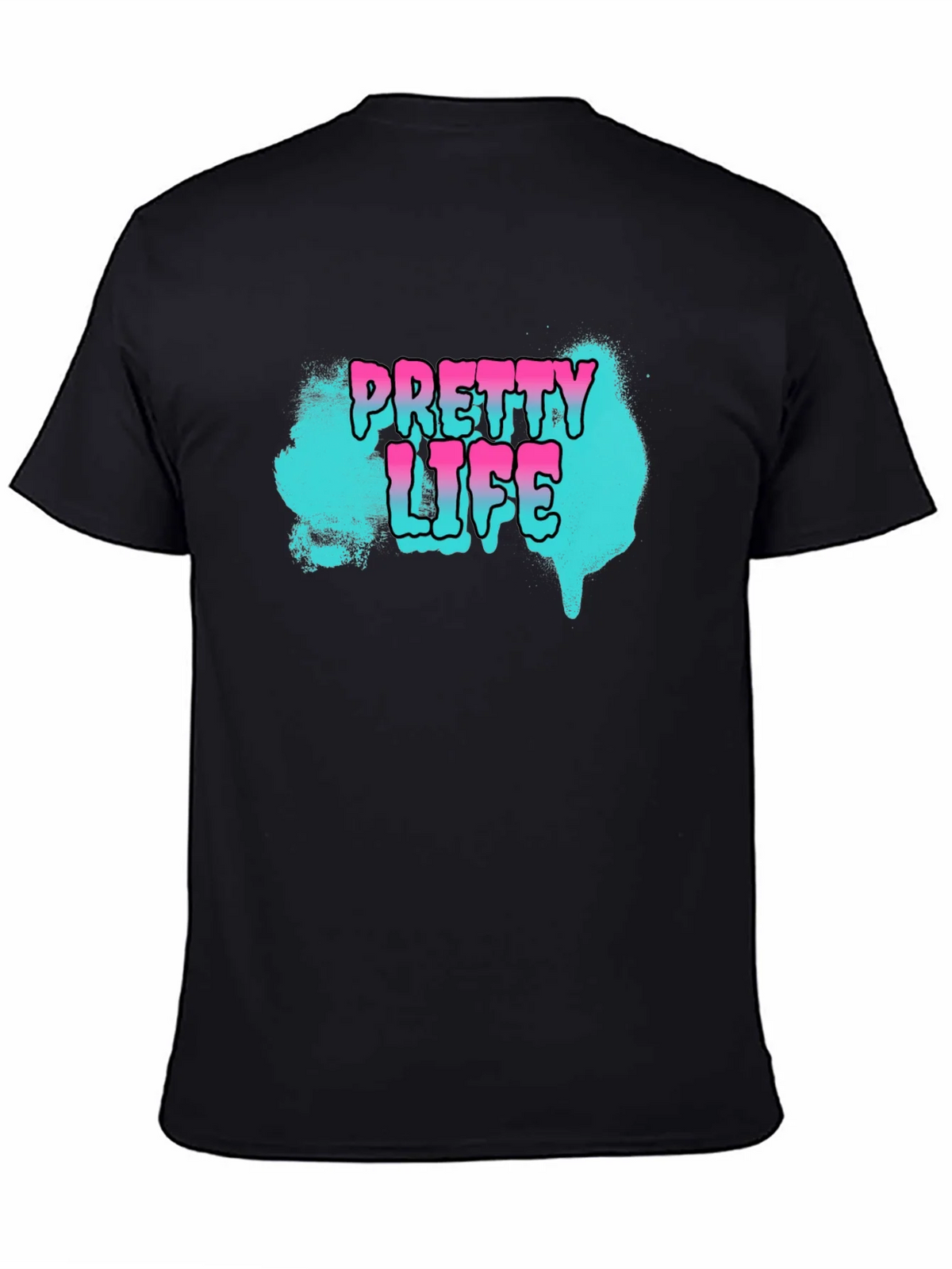 Pretty Life Graphic T-Shirt - Black product image 4