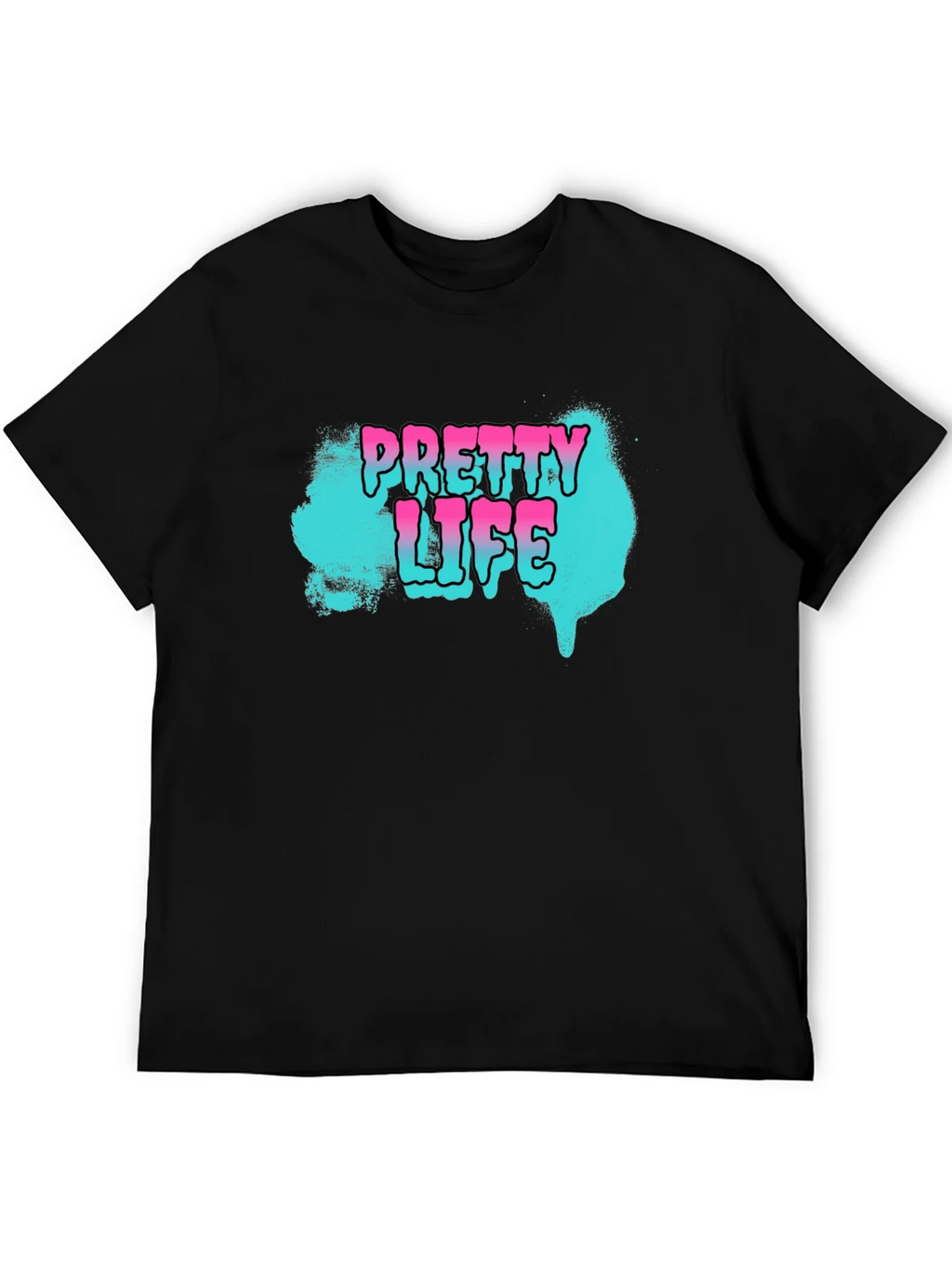 Pretty Life Graphic T-Shirt - Black product image 5
