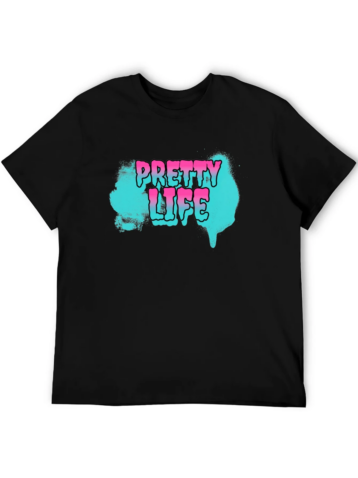 Pretty Life Graphic T-Shirt - Black product image 5