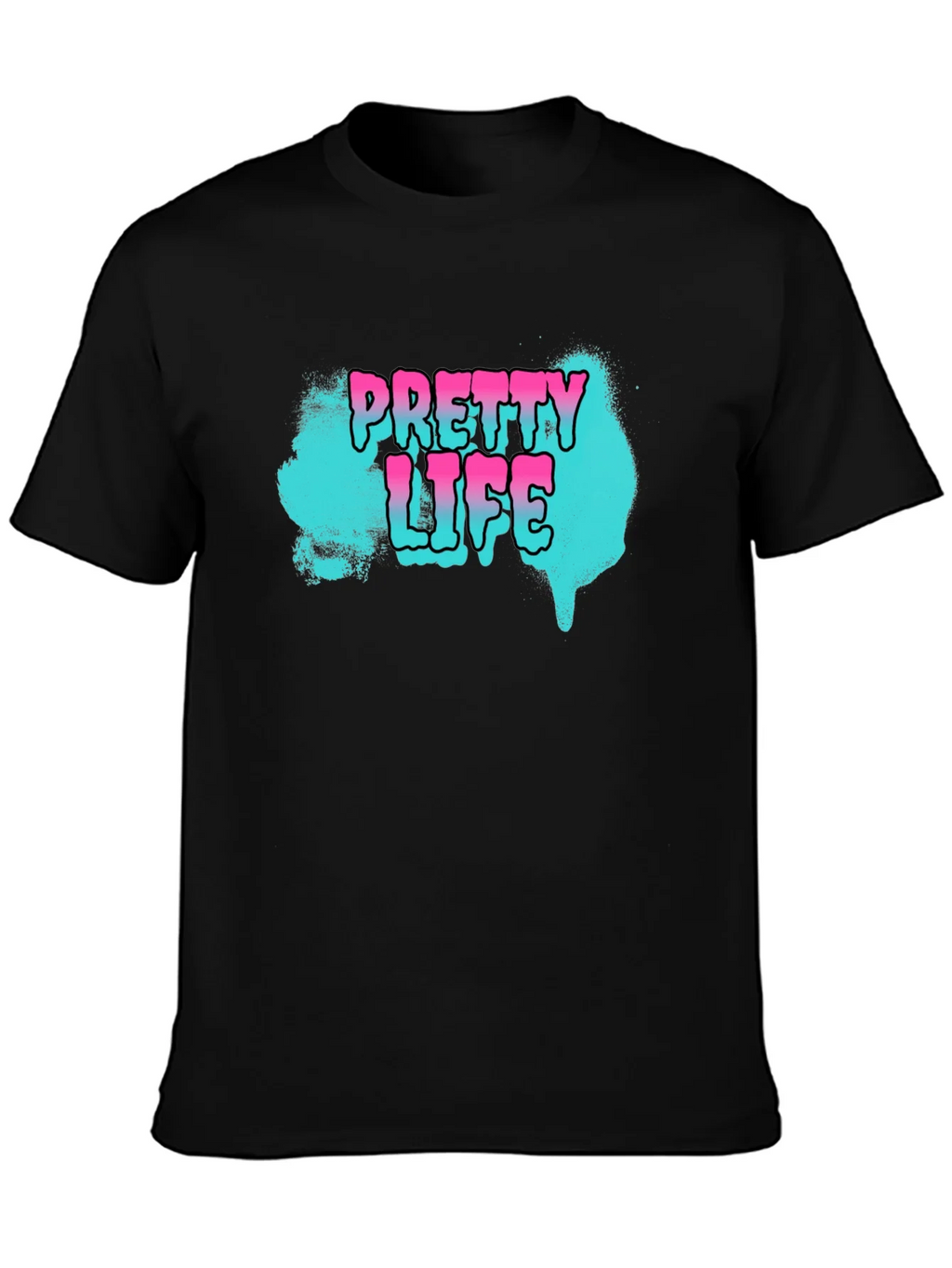 Pretty Life Graphic T-Shirt - Black product image 3