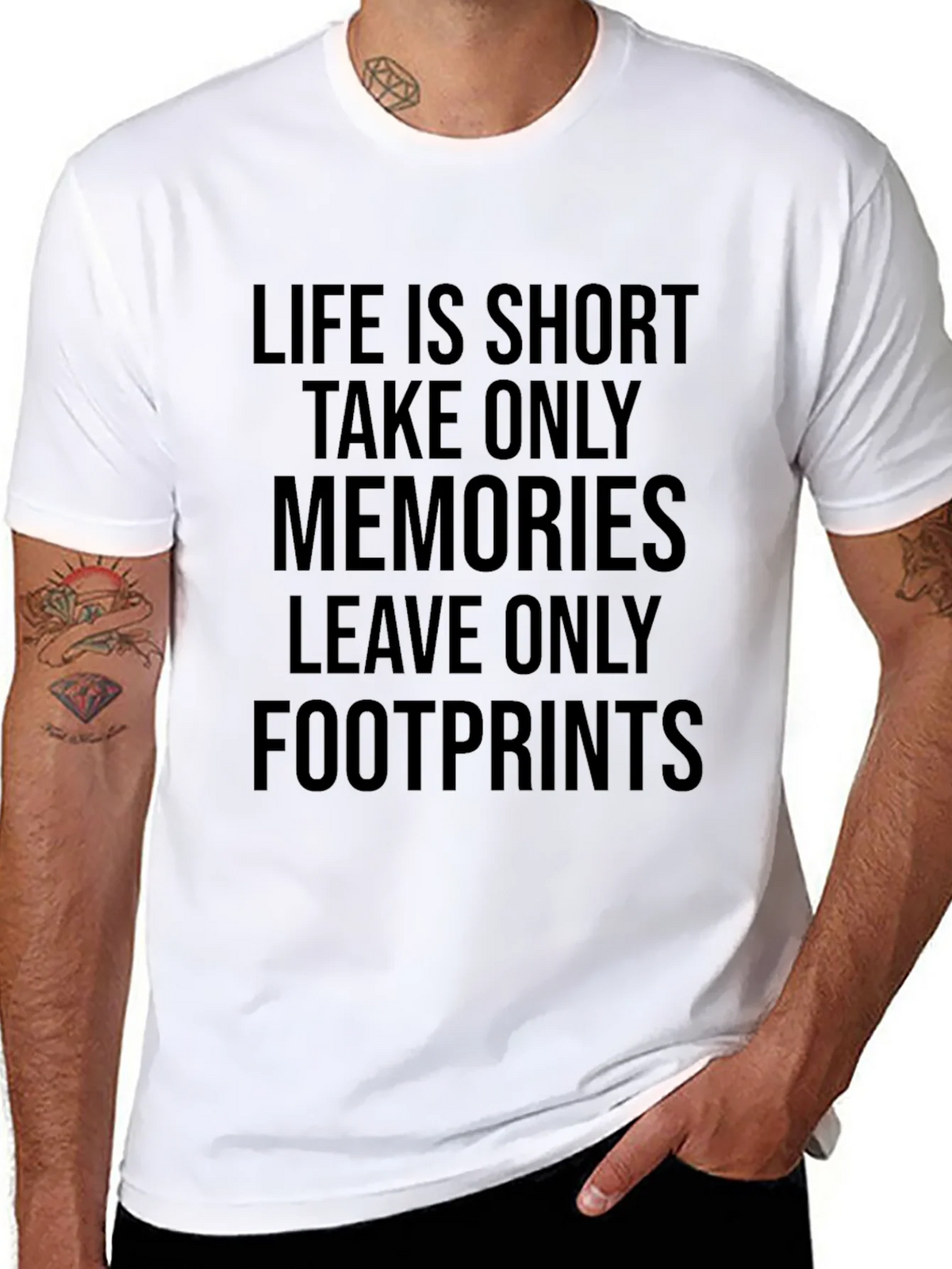 Life Is Short Graphic Tee product image 7