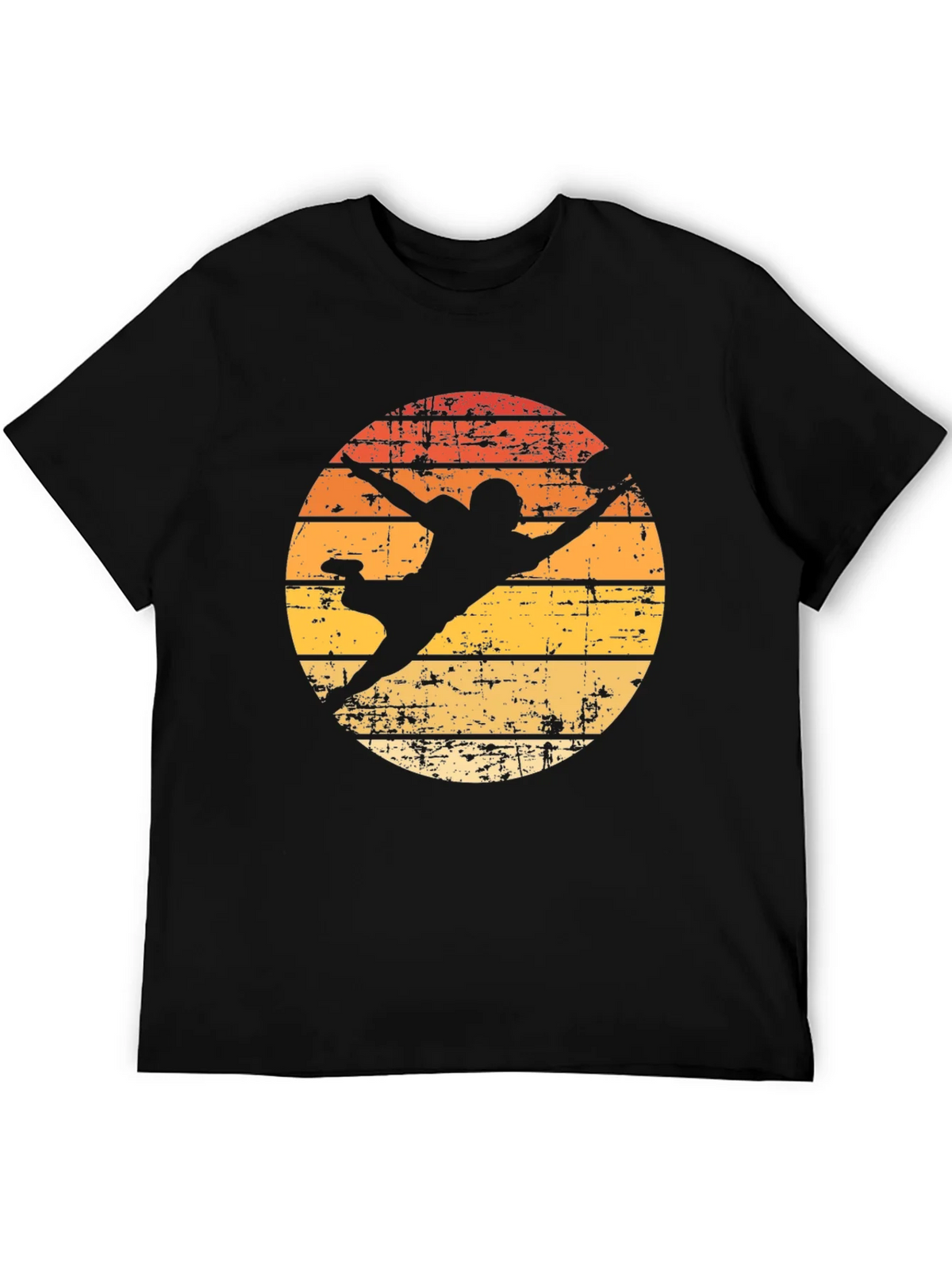 Retro Football Silhouette Graphic T-Shirt product image 5