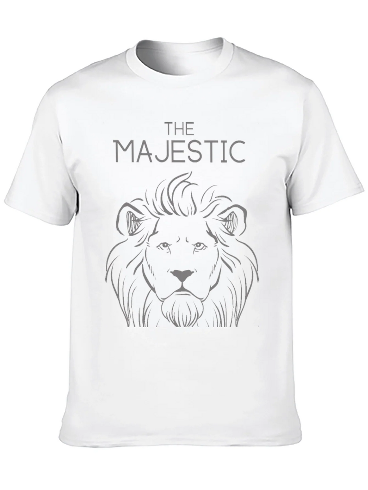 The Majestic Lion Graphic Tee - Black product image 9