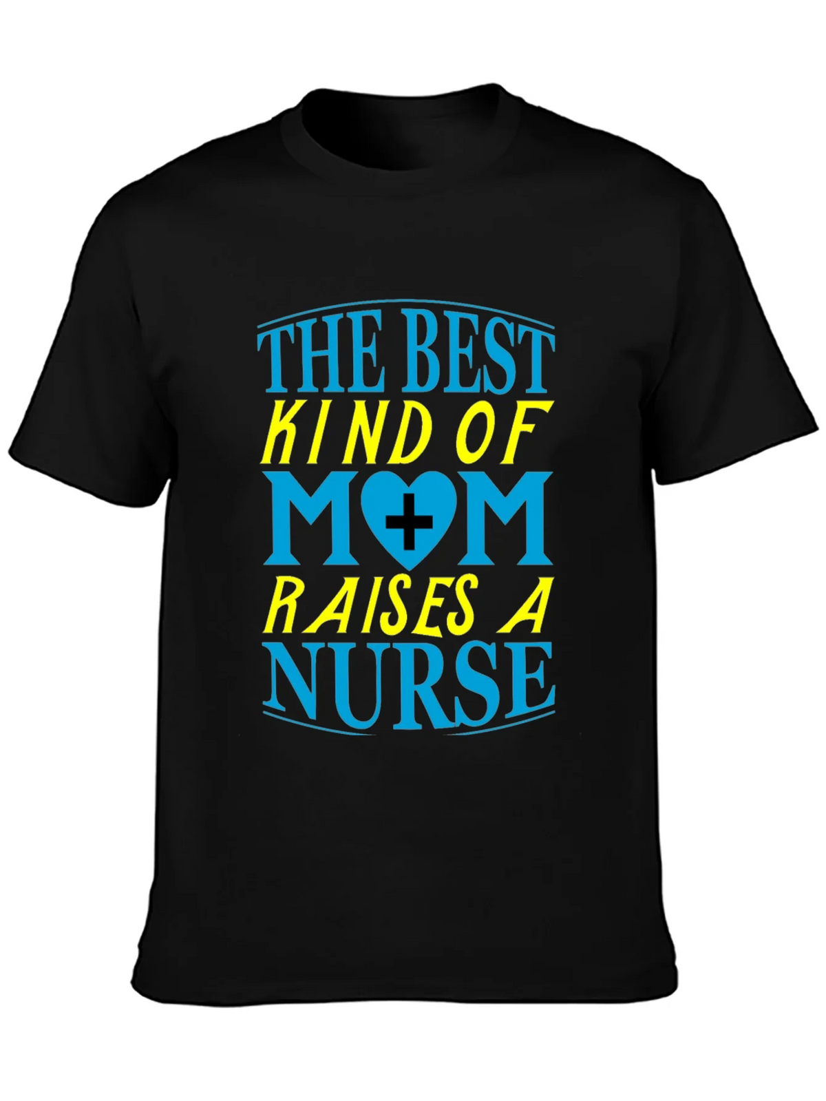 Best Mom Raises a Nurse Graphic T-Shirt product image 3