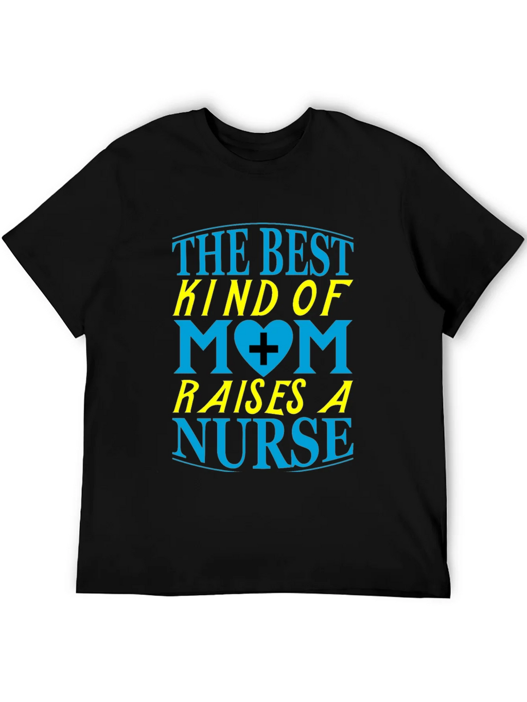 Best Mom Raises a Nurse Graphic T-Shirt product image 5