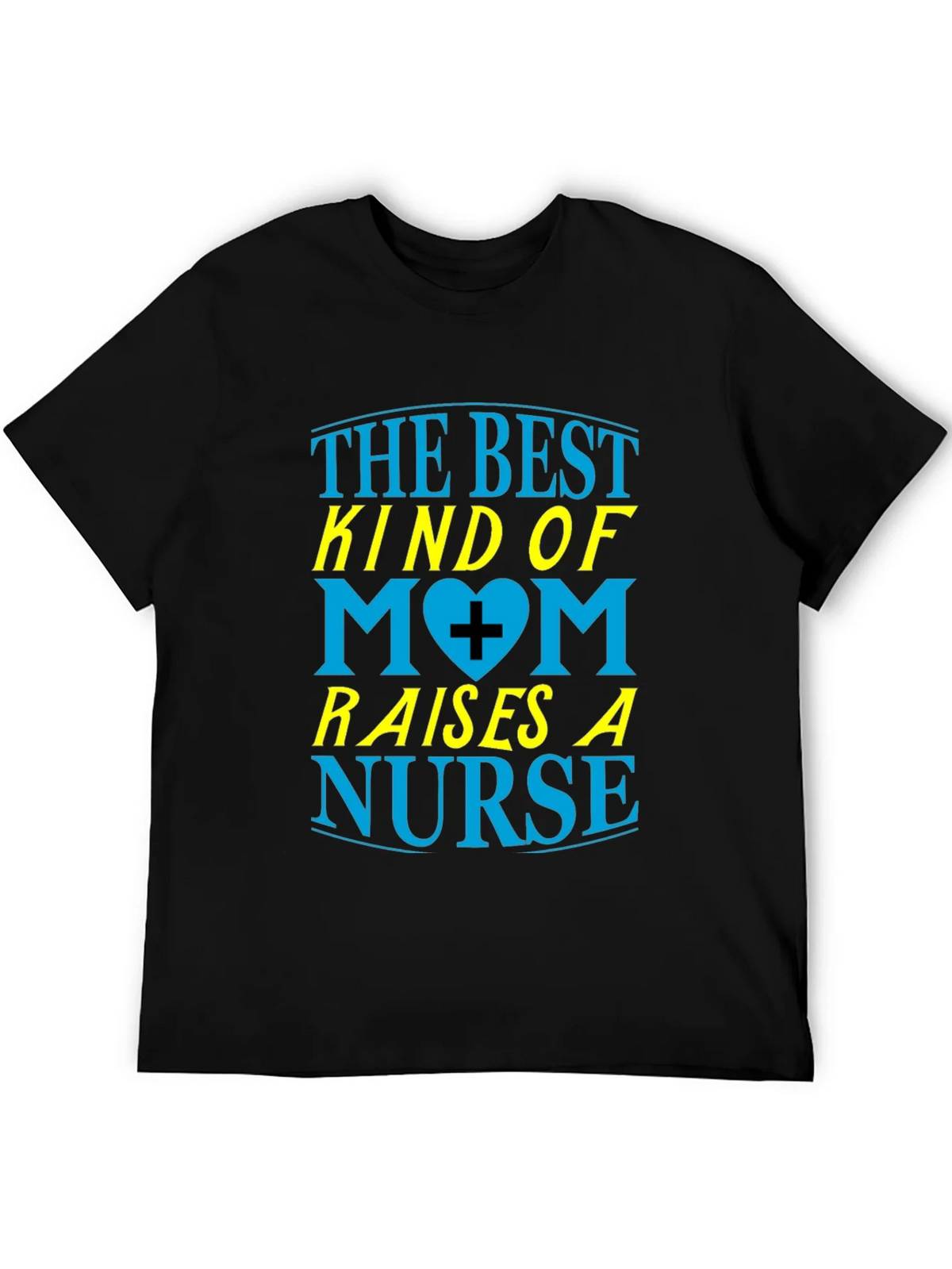 Best Mom Raises a Nurse Graphic T-Shirt product image 5