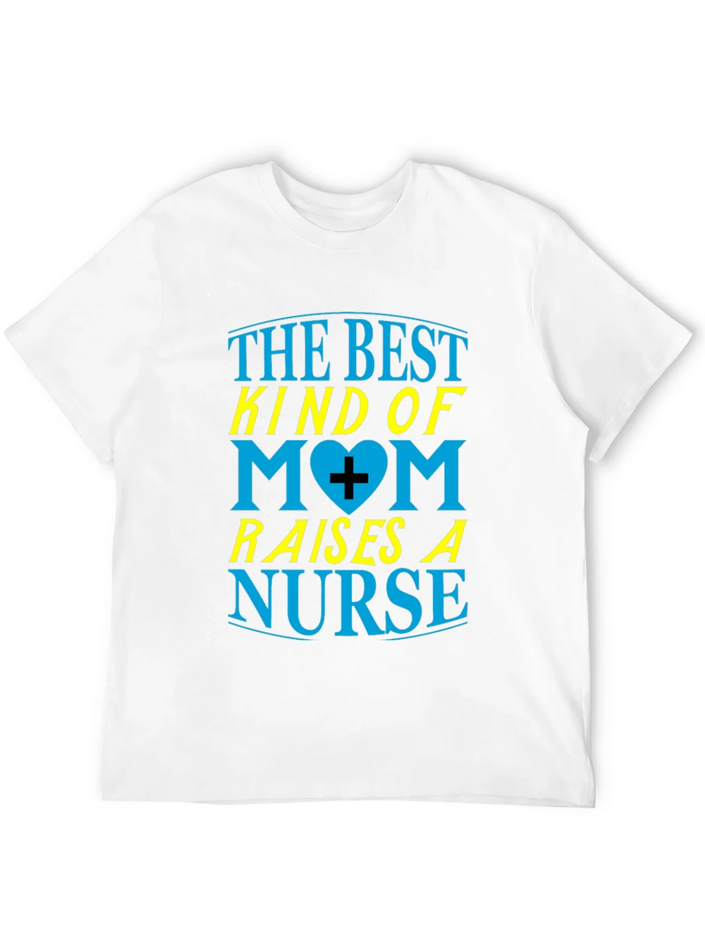 Best Mom Raises a Nurse Graphic T-Shirt product image 11