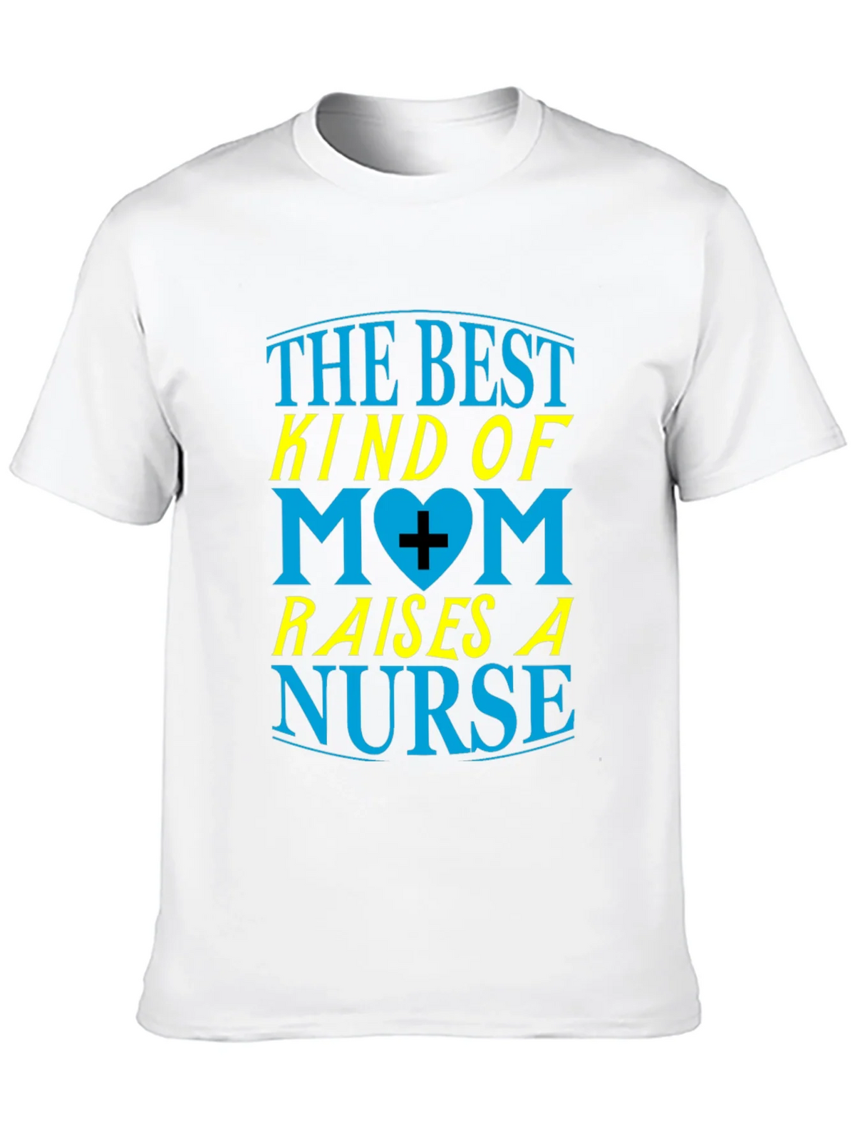 Best Mom Raises a Nurse Graphic T-Shirt product image 9