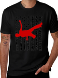 Breakdance American Flag Graphic Tee product image 1