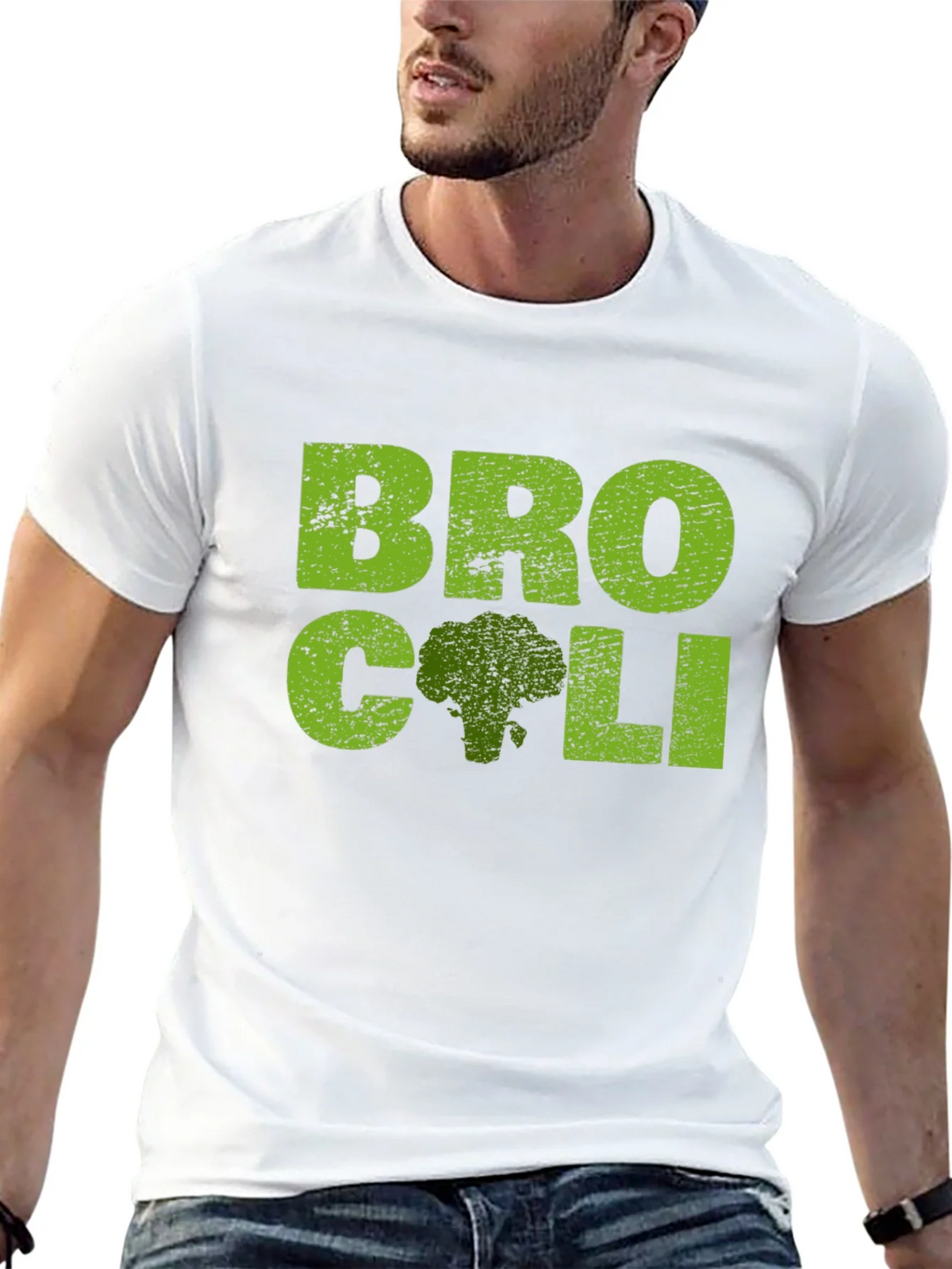 Broccoli Graphic Tee - Funny Vegan Shirt product image 12