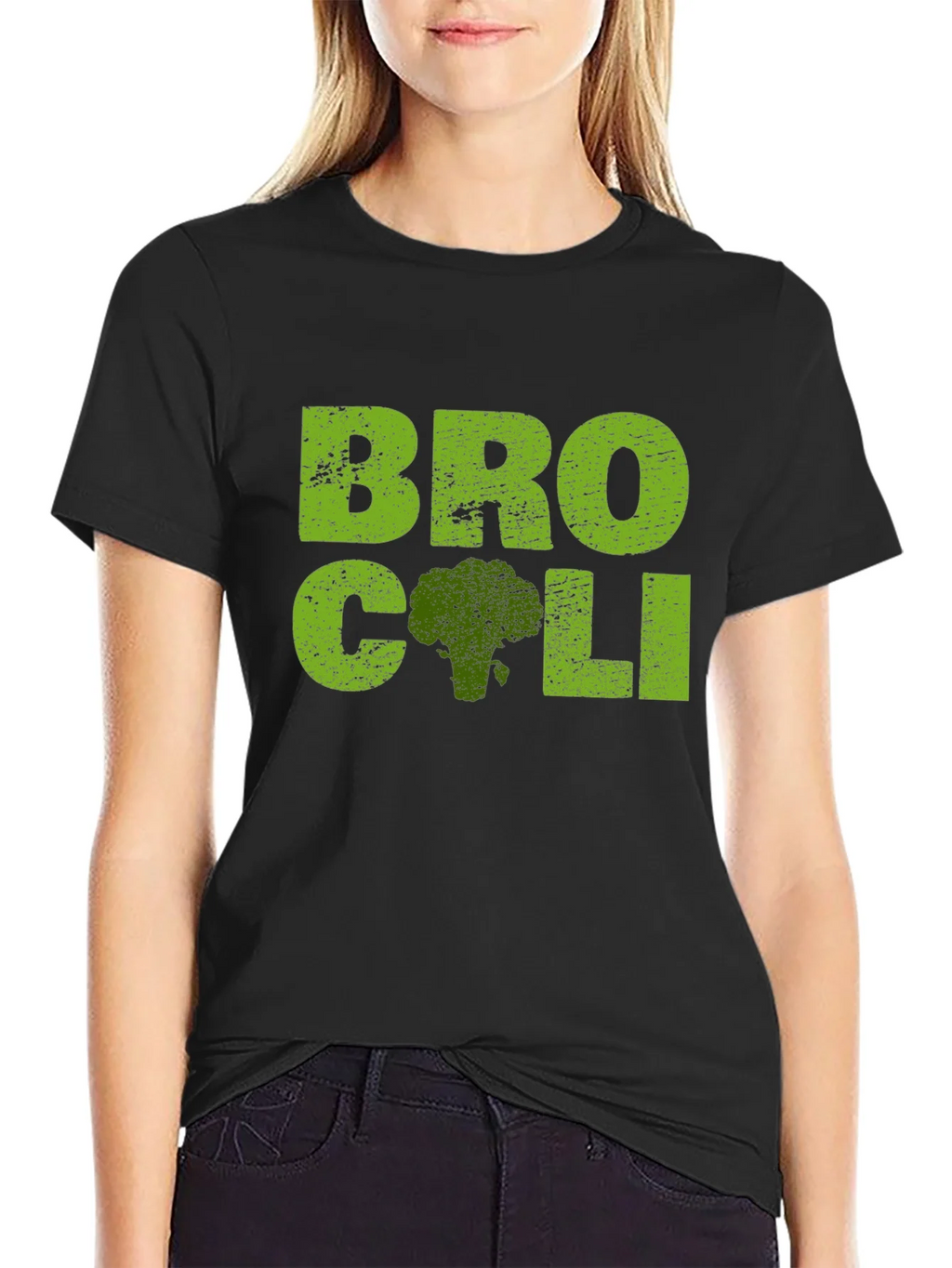 Broccoli Graphic Tee - Funny Vegan Shirt product image 2