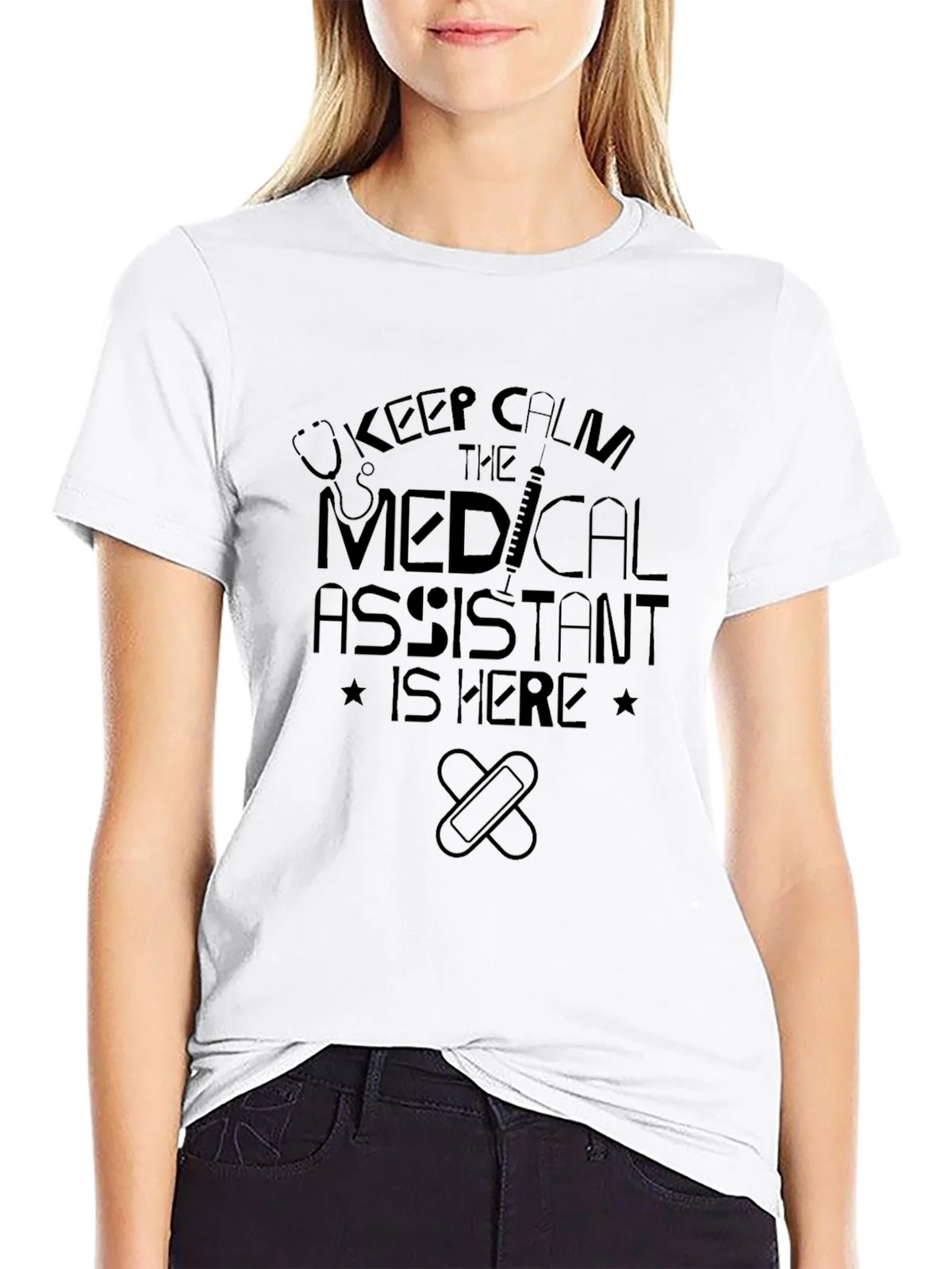 Medical Assistant T-Shirt - Keep Calm product image 8