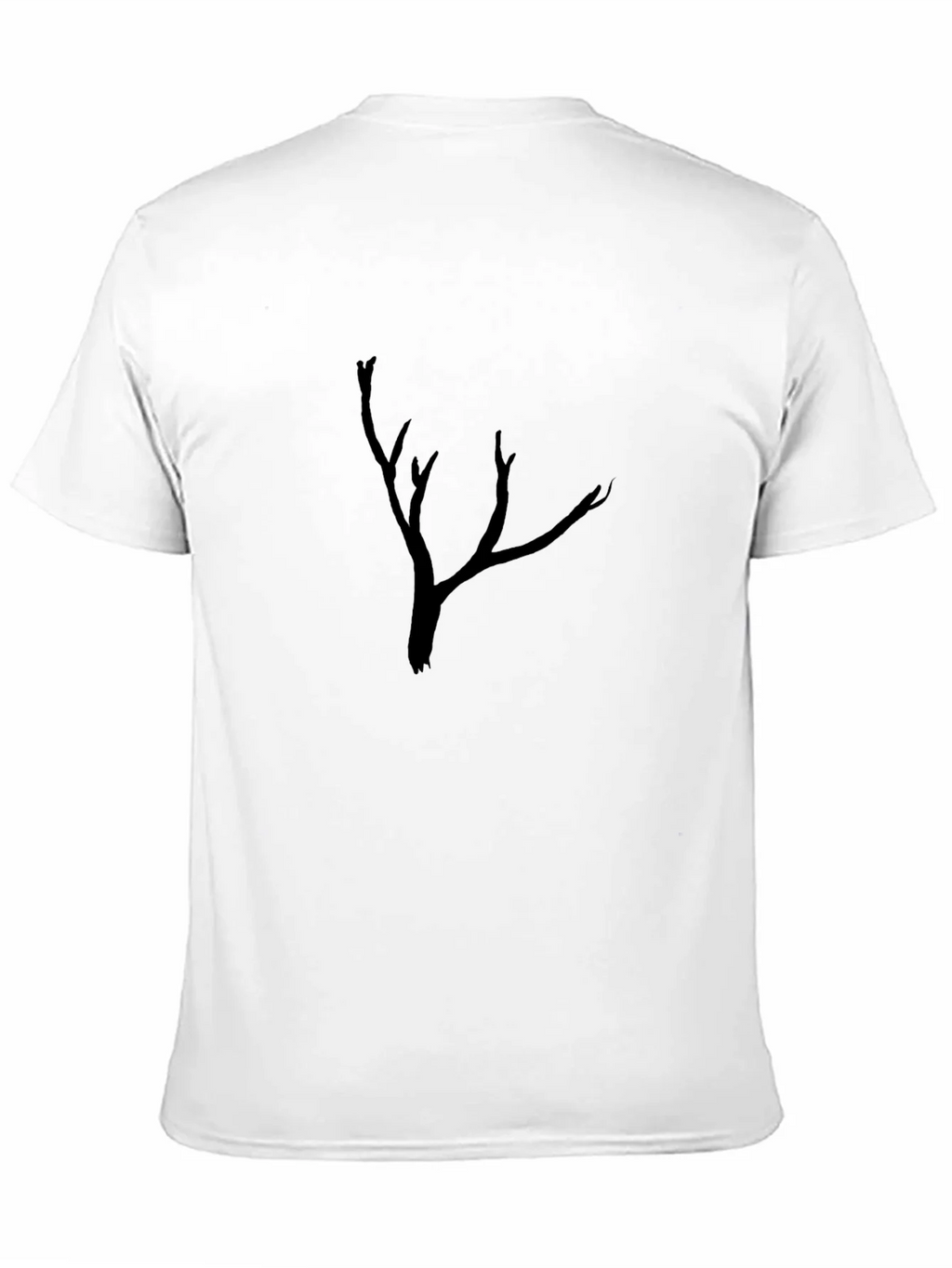 Mens Black Tree Graphic Tee - Casual Comfort product image 10