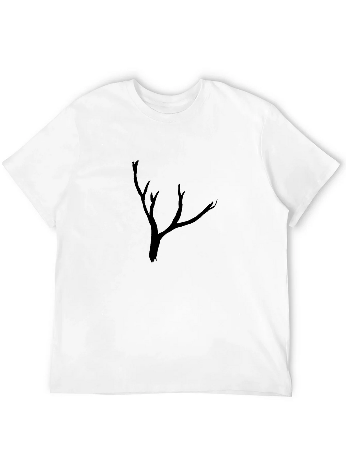 Mens Black Tree Graphic Tee - Casual Comfort product image 11