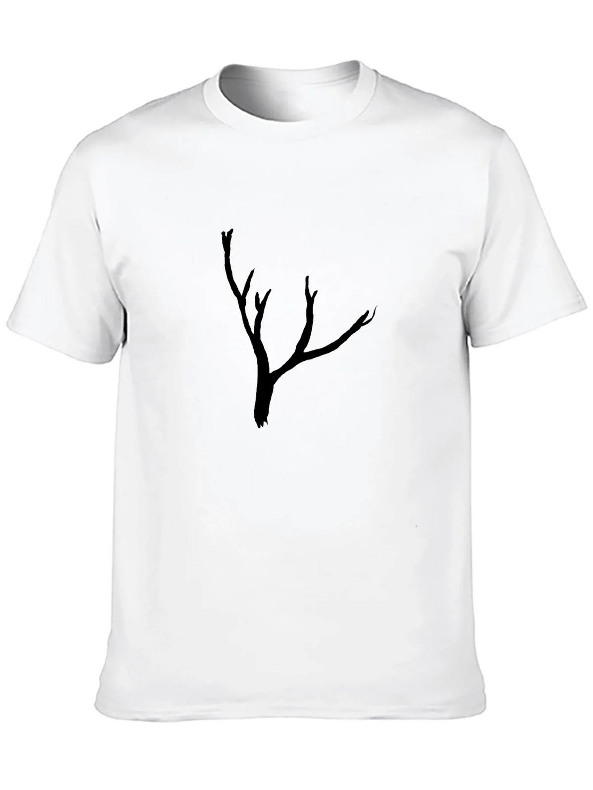 Mens Black Tree Graphic Tee - Casual Comfort product image 9