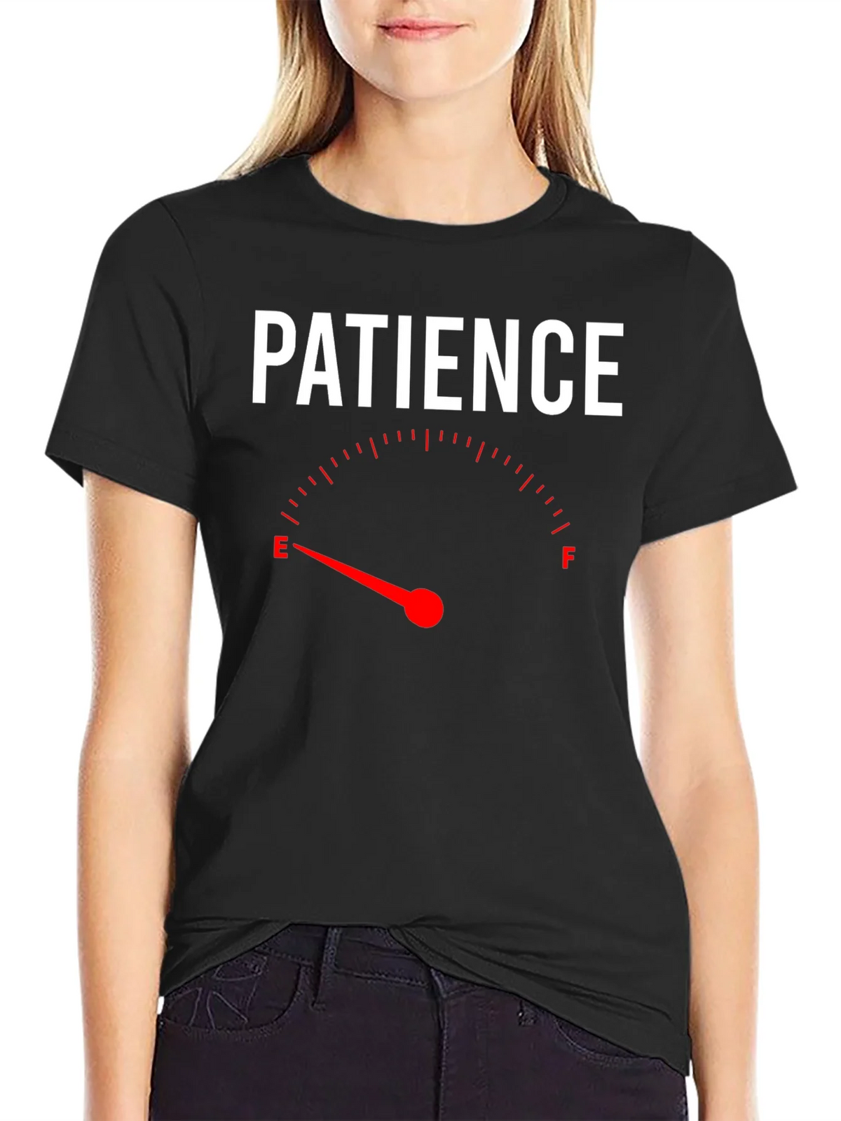 Patience Gauge Graphic T-Shirt product image 2