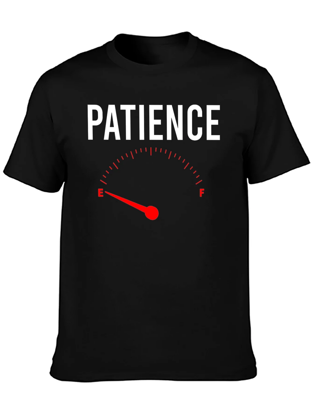 Patience Gauge Graphic T-Shirt product image 3
