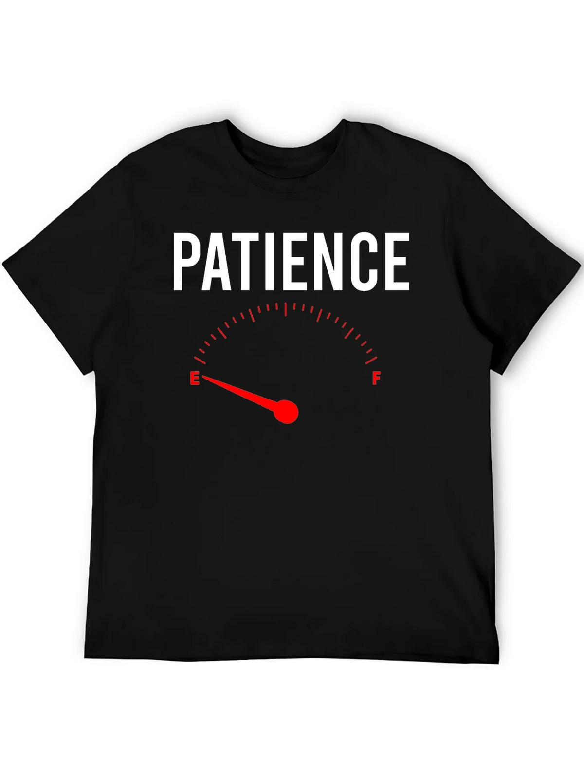 Patience Gauge Graphic T-Shirt product image 5