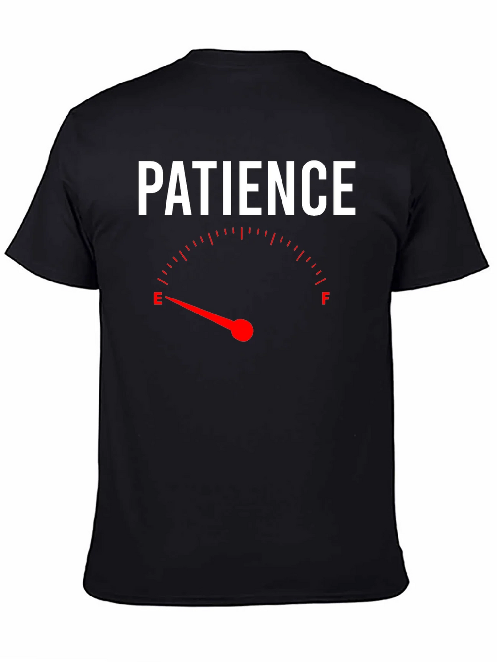 Patience Gauge Graphic T-Shirt product image 4