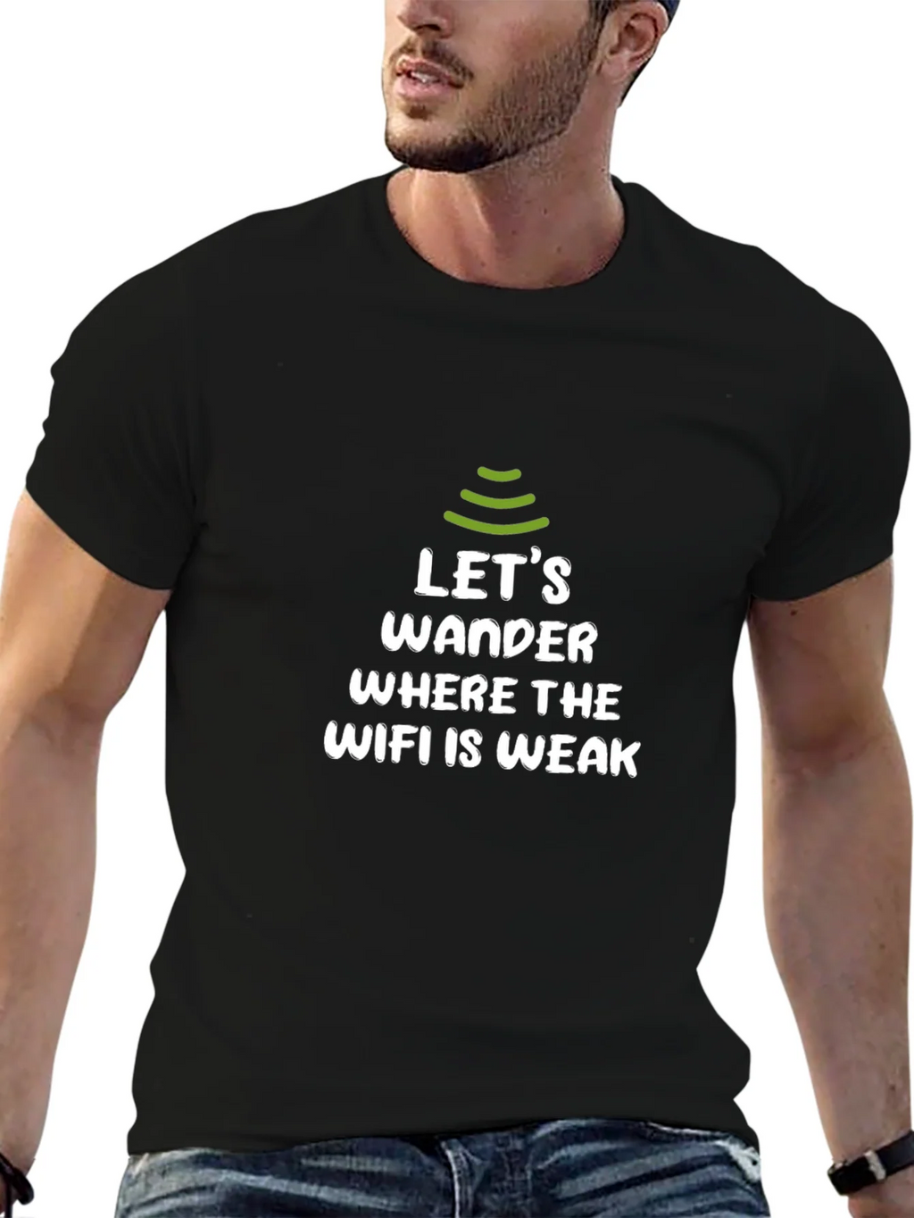 Lets Wander WiFi Weak Zone T-Shirt product image 6