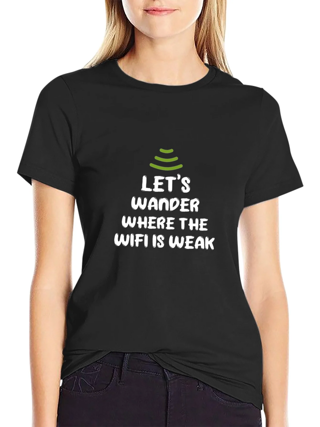Lets Wander WiFi Weak Zone T-Shirt product image 2