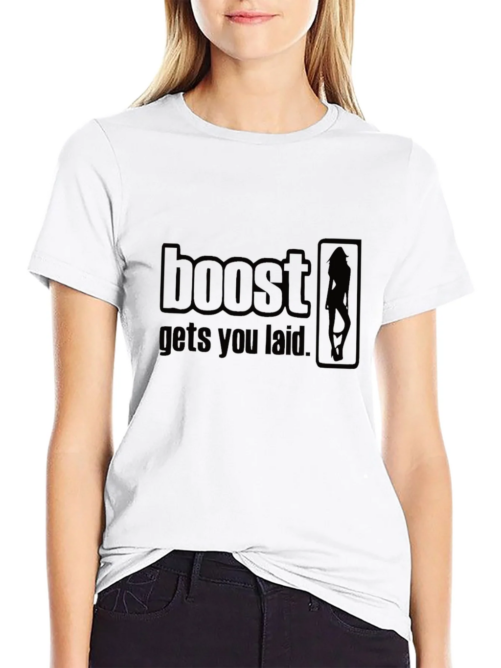 Boost Gets You Laid - Novelty Graphic T-Shirt product image 8