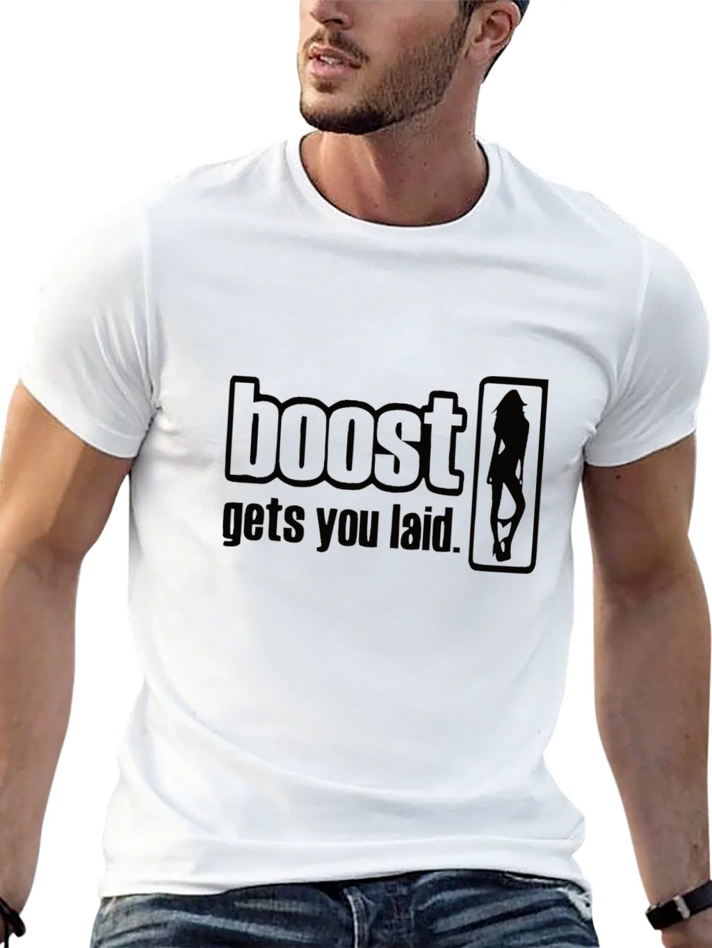 Boost Gets You Laid - Novelty Graphic T-Shirt product image 12