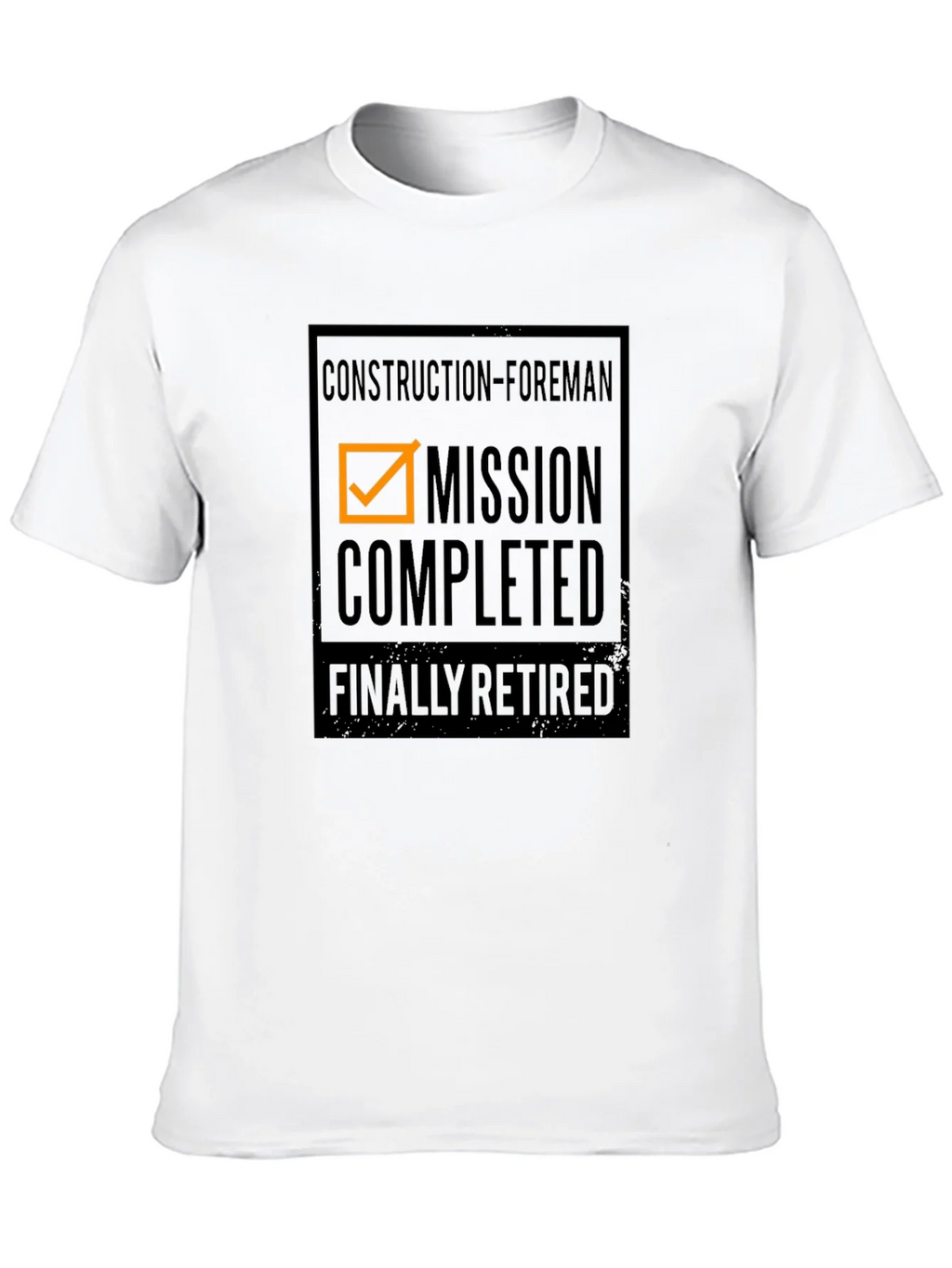 Construction Foreman Retirement T-Shirt: Mission Completed product image 9