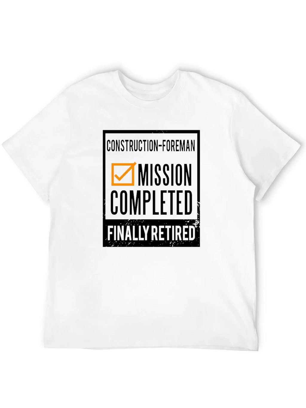Construction Foreman Retirement T-Shirt: Mission Completed product image 11