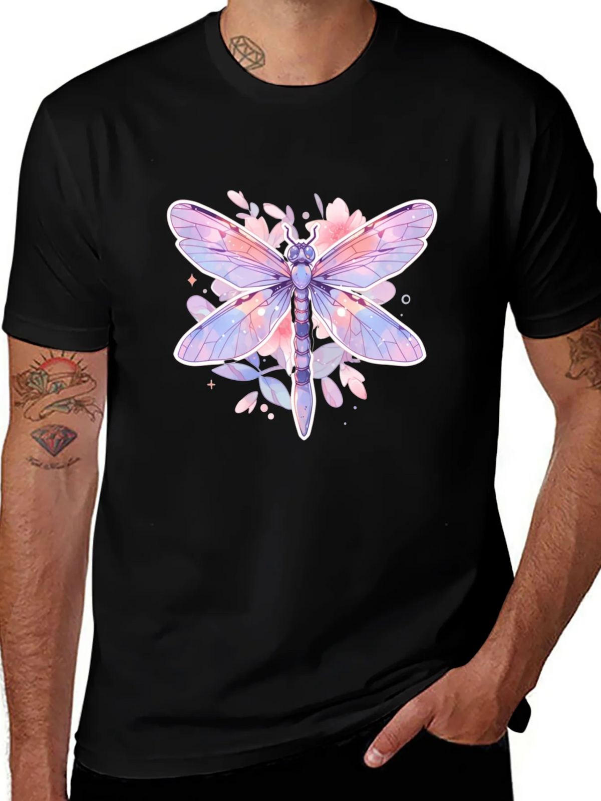 Watercolor Dragonfly Graphic Tee product image 1