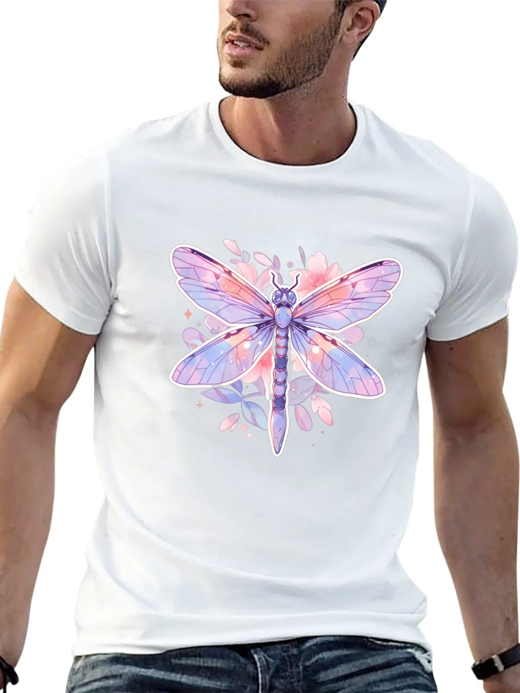 Watercolor Dragonfly Graphic Tee product image 12