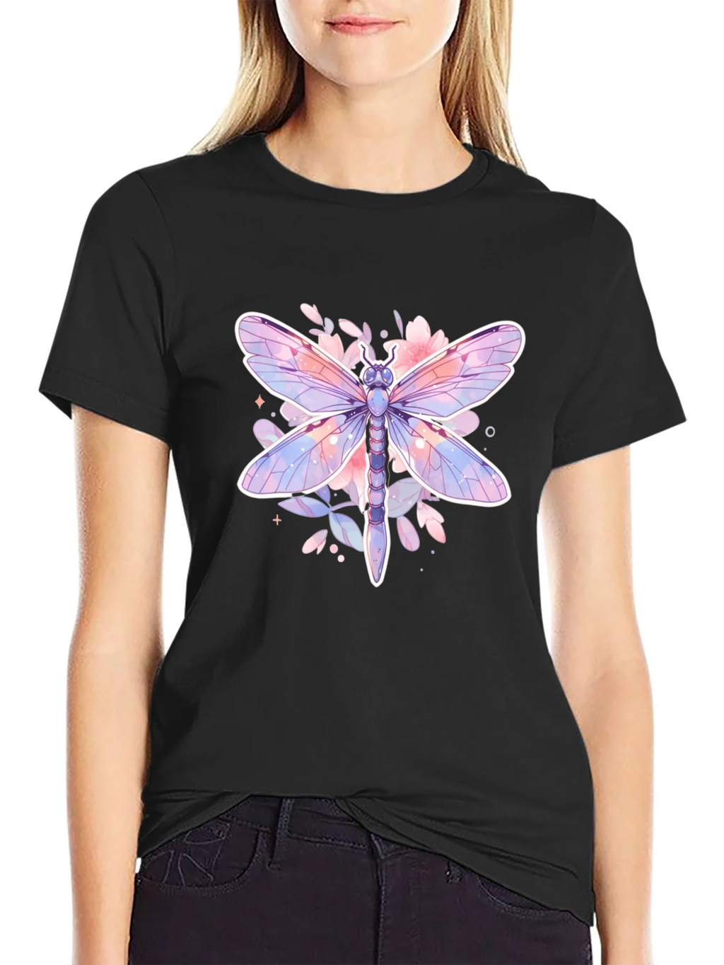Watercolor Dragonfly Graphic Tee product image 2