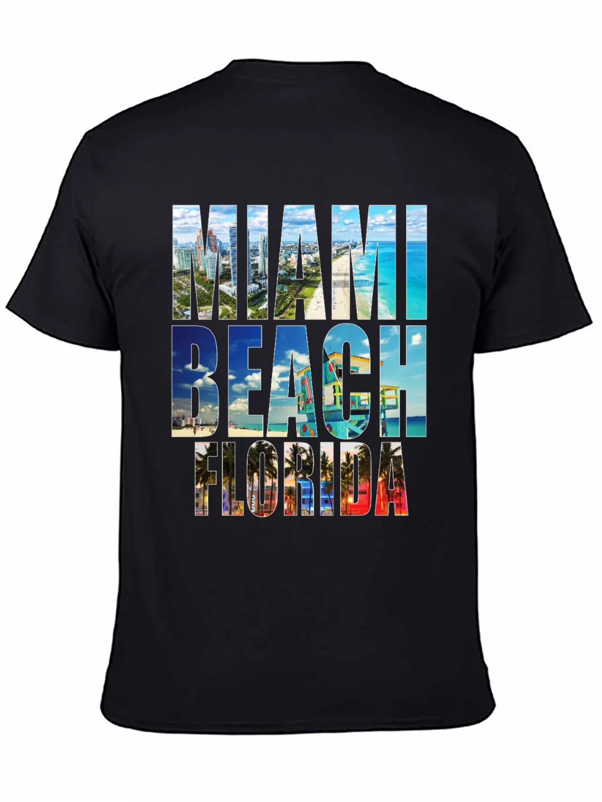 Miami Beach Florida Graphic Tee product image 4