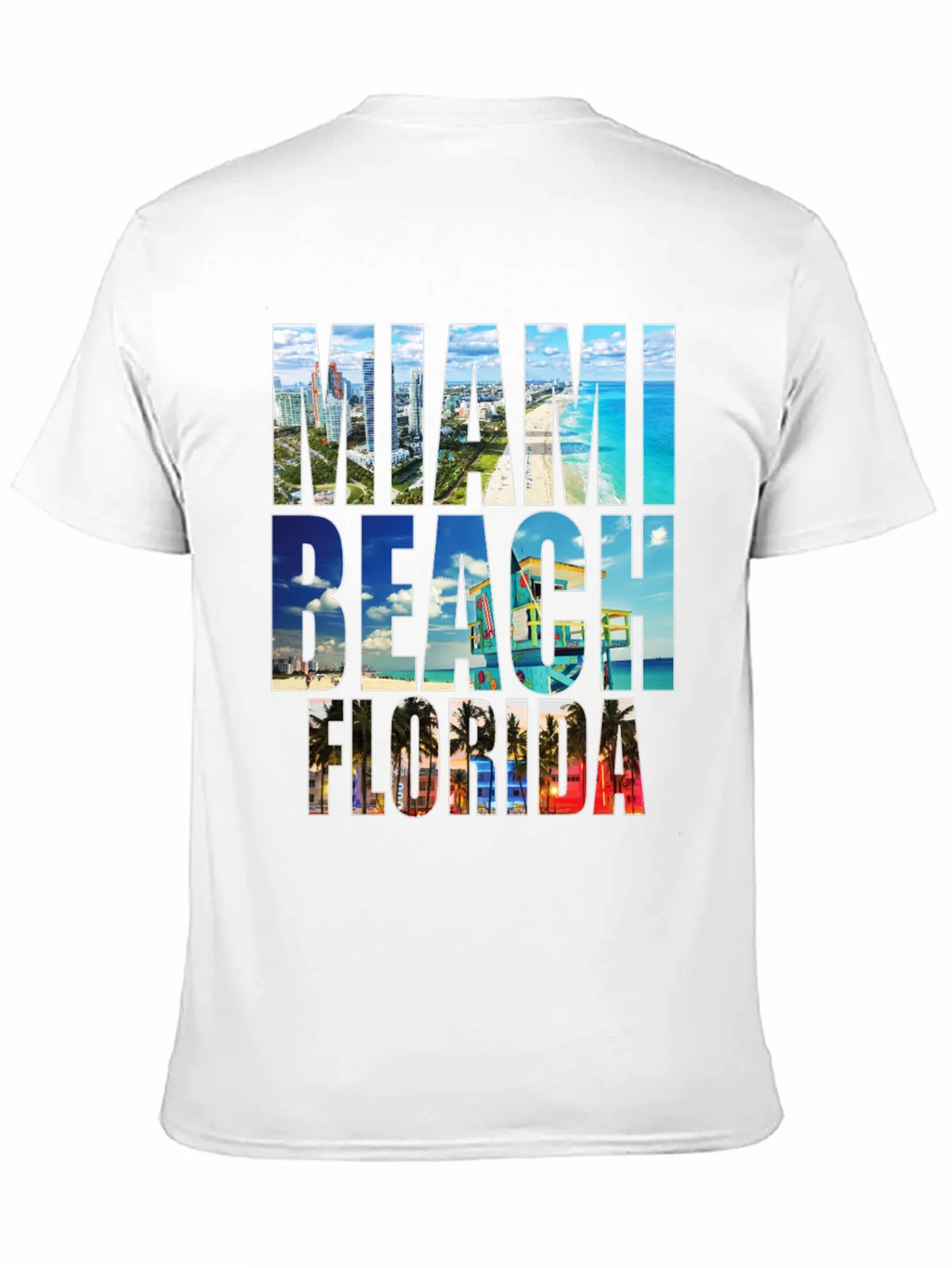 Miami Beach Florida Graphic Tee product image 10