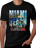 Miami Beach Florida Graphic Tee product image 1