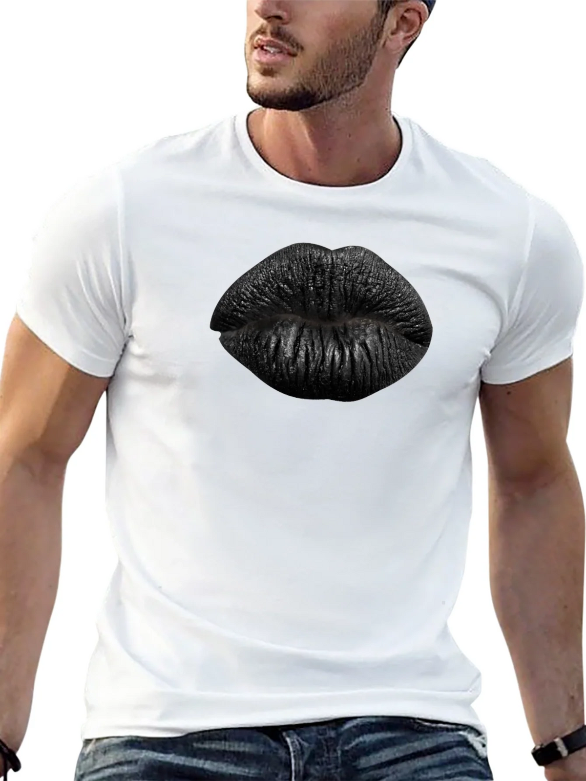 Black Lips Graphic Tee - Edgy Fashion Statement product image 12