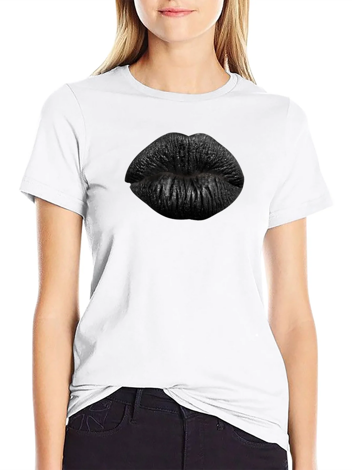 Black Lips Graphic Tee - Edgy Fashion Statement product image 8