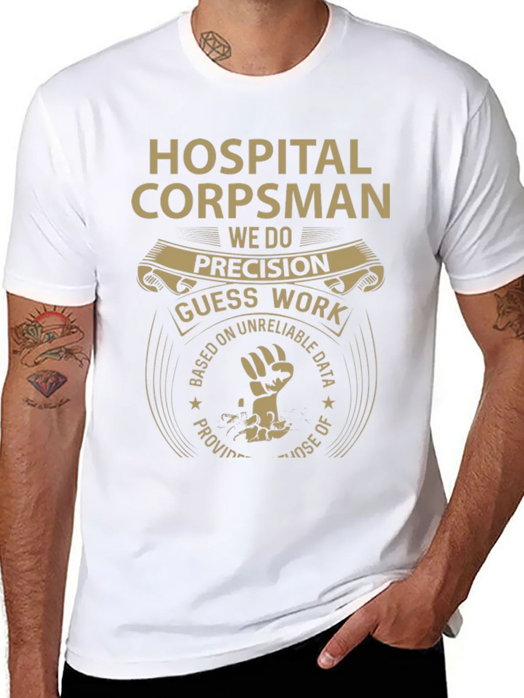 Hospital Corpsman T-Shirt - Precision Humor Tee product image 7