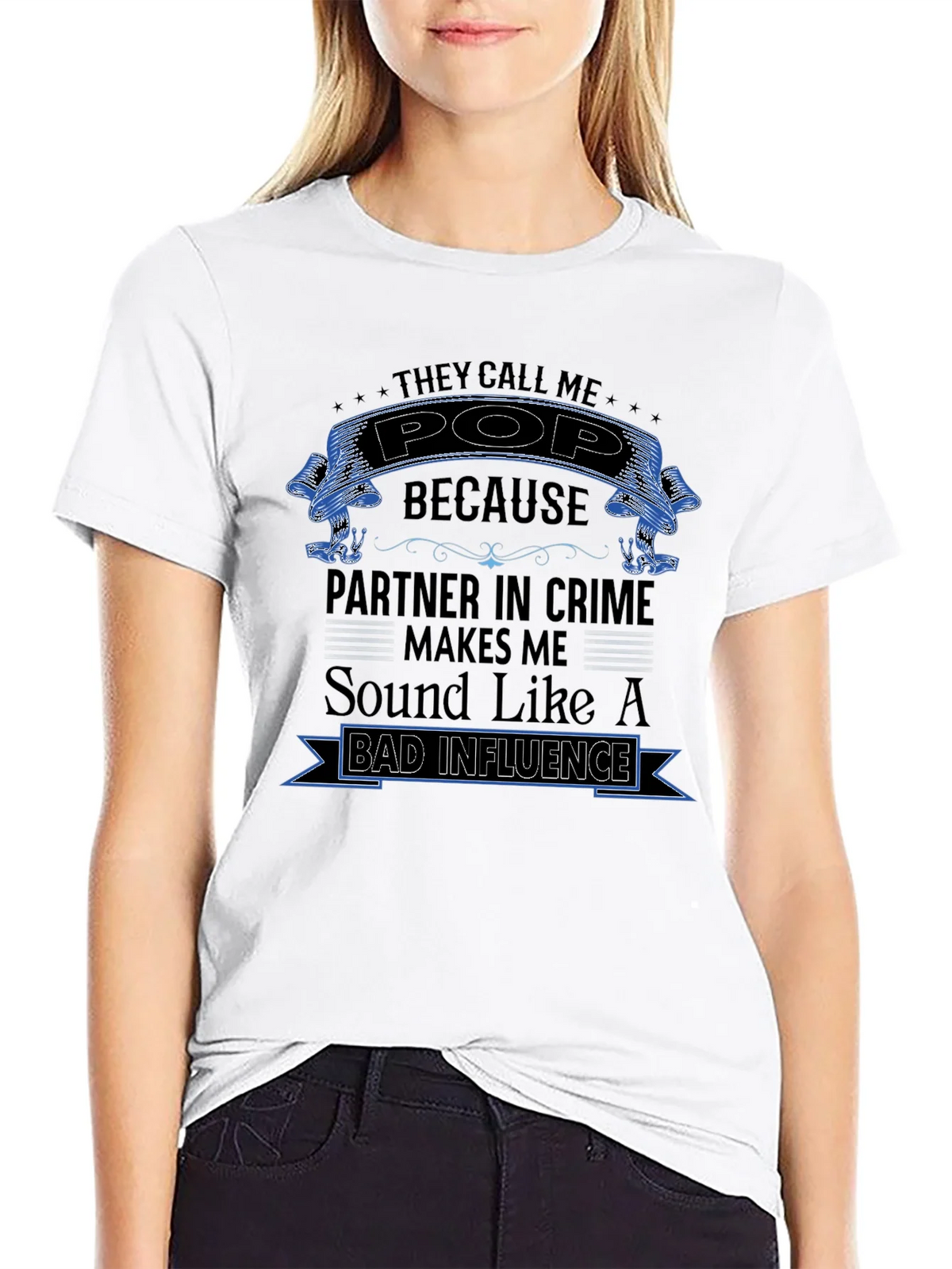 They Call Me Pop T-Shirt - Partner in Crime product image 8