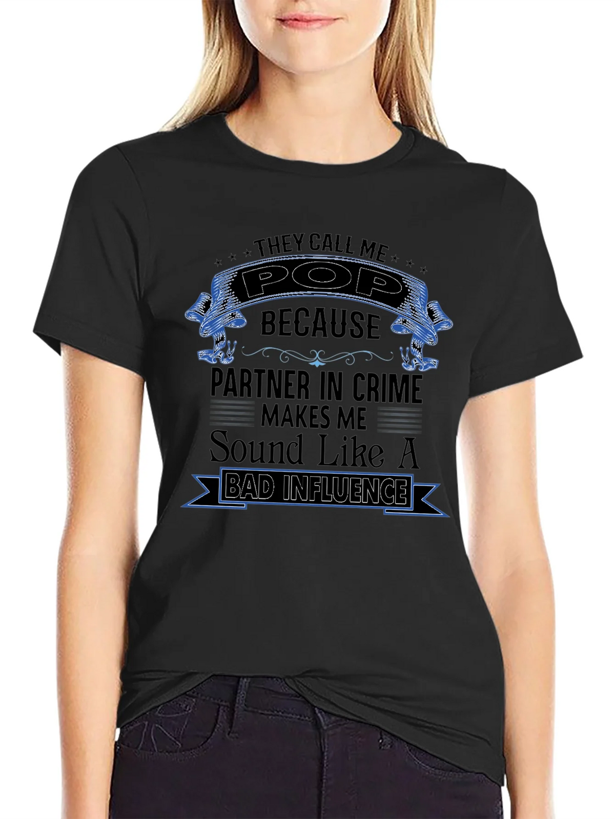 They Call Me Pop T-Shirt - Partner in Crime product image 2