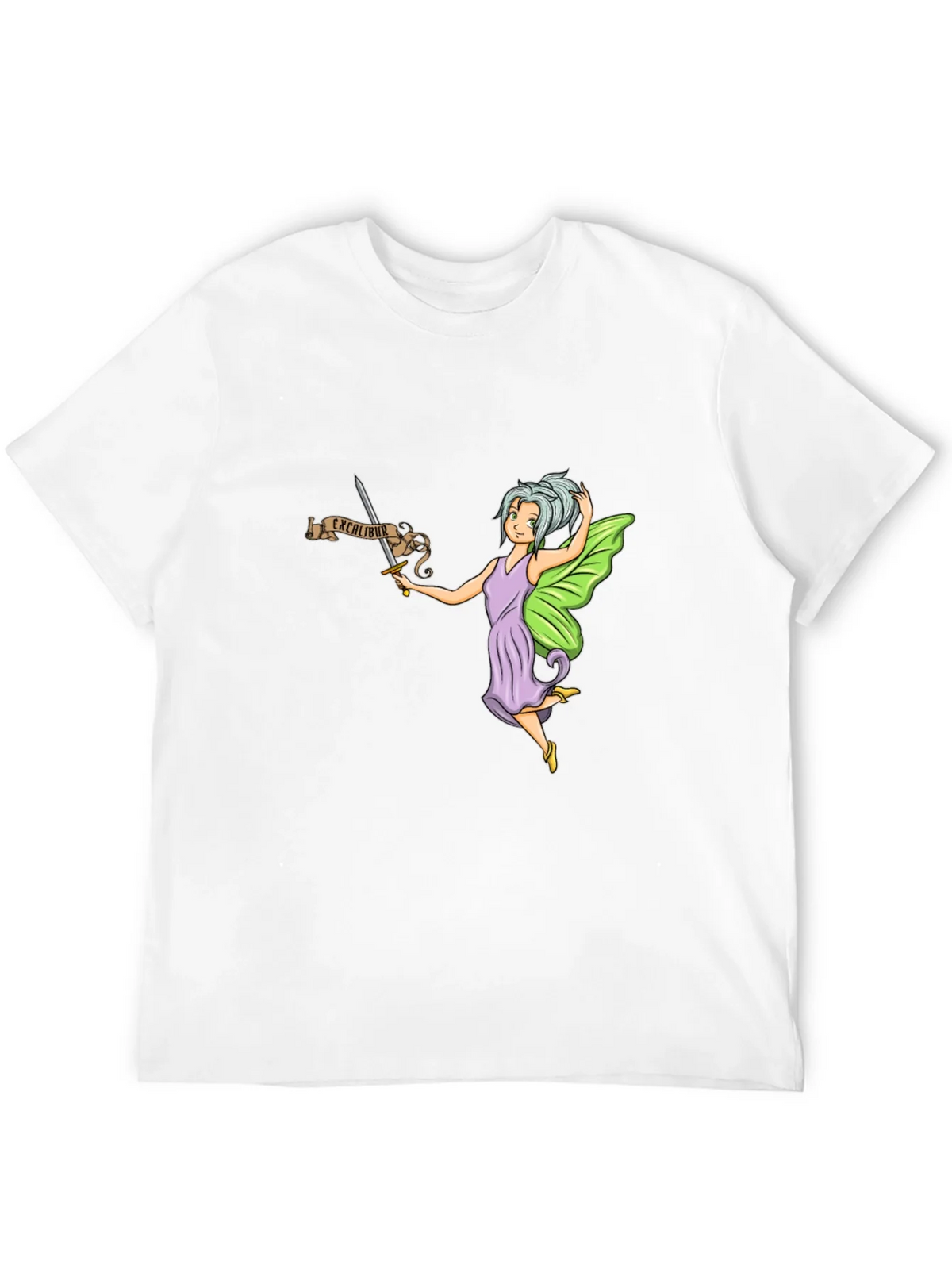 Fairy Excalibur Black T-Shirt product image 11